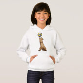 Eichhörnchen mit Volleyball Hoodie (Vorne ganz)