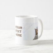 Eichhörnchen mit Walnuss Kaffeetasse (VorderseiteRechts)