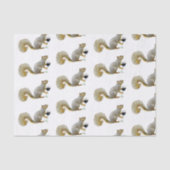 Eichhörnchen mit Weißpapier Seidenpapier (Vorderseite)