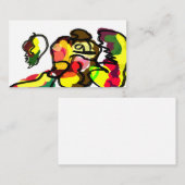 Eichhörnchen Mitteilungskarte (Vorne/Hinten)