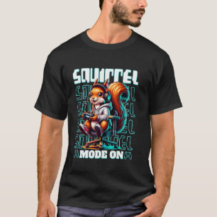 Eichhörnchen-Modus-Anzug Lustiger Nussensammler-Li T-Shirt