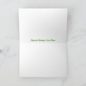 Eichhörnchen Monkey Costa Rica Karte (Innenseite)