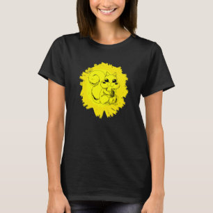 Eichhörnchen Motif Animal Colorful Chipmunk Pet De T-Shirt