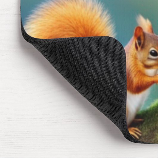 Eichhörnchen Mousepad (Ecke)