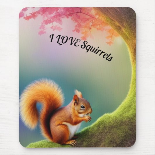 Eichhörnchen Mousepad (Vorne)