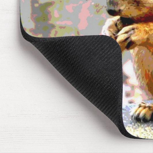 Eichhörnchen Mousepad (Ecke)