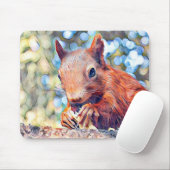 Eichhörnchen Mousepad (Mit Mouse)