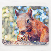 Eichhörnchen Mousepad (Vorne)