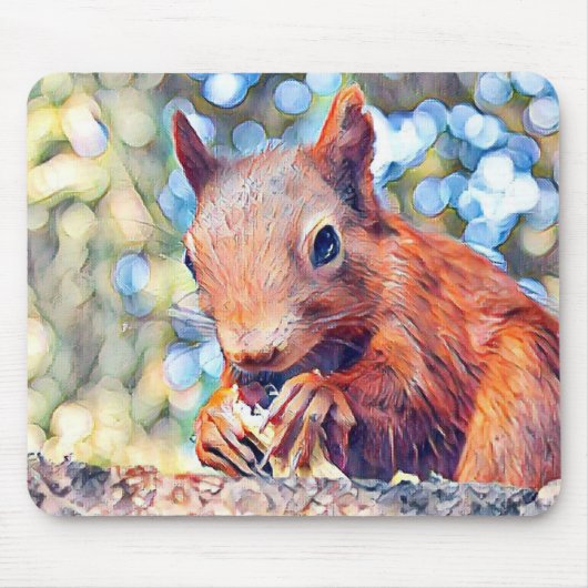 Eichhörnchen Mousepad (Vorne)