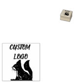 Eichhörnchen-Nature-Logo Gummistempel (Stempel)
