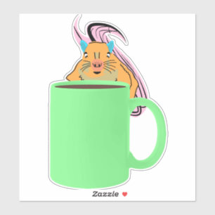 Eichhörnchen Naughty #346 Aufkleber