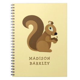 Eichhörnchen Niedlich Kid's Woodland Notizblock
