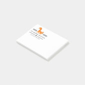 Eichhörnchen Niedliches Eichhörnchen Post-it Klebezettel (angewinkelt)