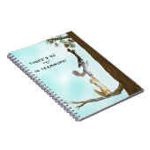 Eichhörnchen-Notebook Notizblock (Rechte Seite)