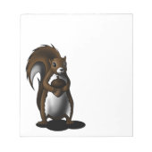 Eichhörnchen Notizblock (Vorderseite)