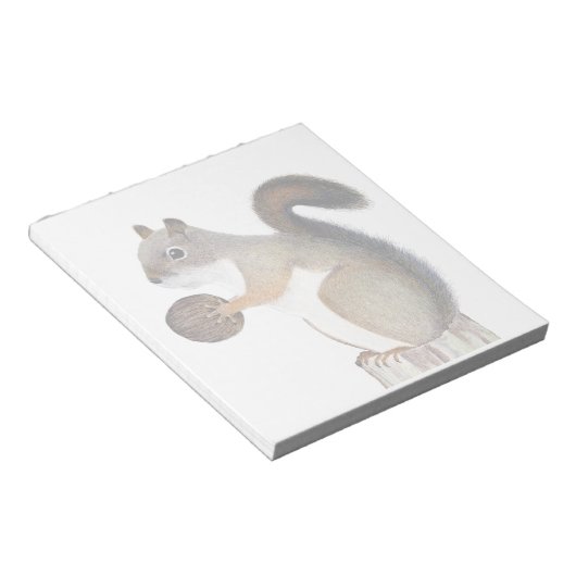 Eichhörnchen Notizblock (angewinkelt)