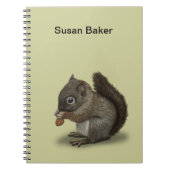 Eichhörnchen Notizblock (Vorderseite)