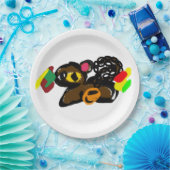 Eichhörnchen-Nuss-Baby-Party Pappteller (Party)
