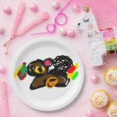 Eichhörnchen-Nuss-Baby-Party Pappteller (Party)