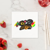 Eichhörnchen-Nuss-Baby-Party Serviette (Beispiel)
