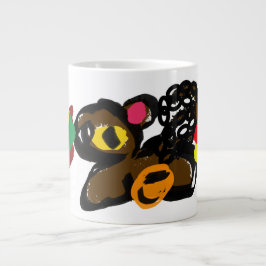 Eichhörnchen Nuss Babyparty Jumbo-Tasse