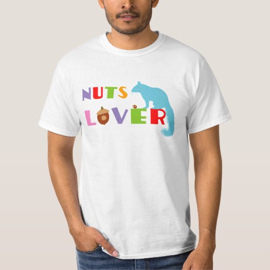 Eichhörnchen Nüsse Lover T-Shirt (Vorderseite)