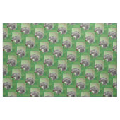 Eichhörnchen-Nüsse Stoff (Fat Quarter (45,7 x 55,9 cm))