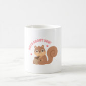 Eichhörnchen Nüsse über Ihre Niedliche Liebe Puppe Kaffeetasse (Mittel)