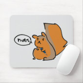 Eichhörnchen-Nüsse versagt Wissenschaftsexperiment Mousepad (Mit Mouse)