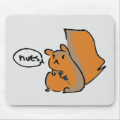 Eichhörnchen-Nüsse versagt Wissenschaftsexperiment Mousepad (Vorne)