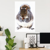 Eichhörnchen Nut Poster (Heimbüro)