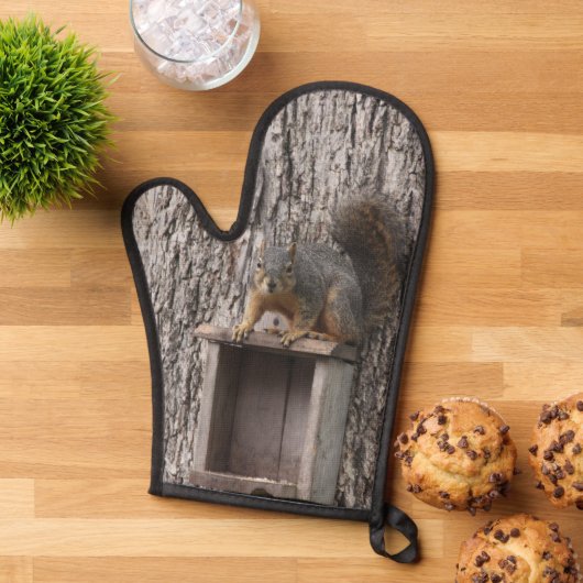 Eichhörnchen Ofenhandschuh (Oben unten)