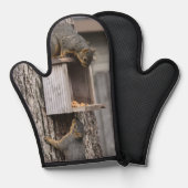 Eichhörnchen Ofenhandschuh (Vorderseite/Rückseite)