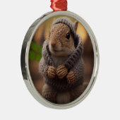 Eichhörnchen Ornament Aus Metall (Rechts)