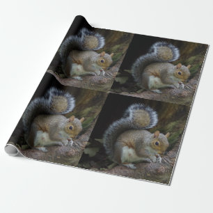 Eichhörnchen-Packpapier Geschenkpapier