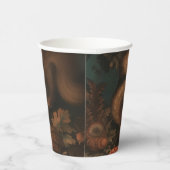 Eichhörnchen - Papierkupplungen Größe 236 ml Papie Pappbecher (Rechts)