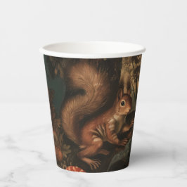 Eichhörnchen - Papierkupplungen Größe 236 ml Papie Pappbecher