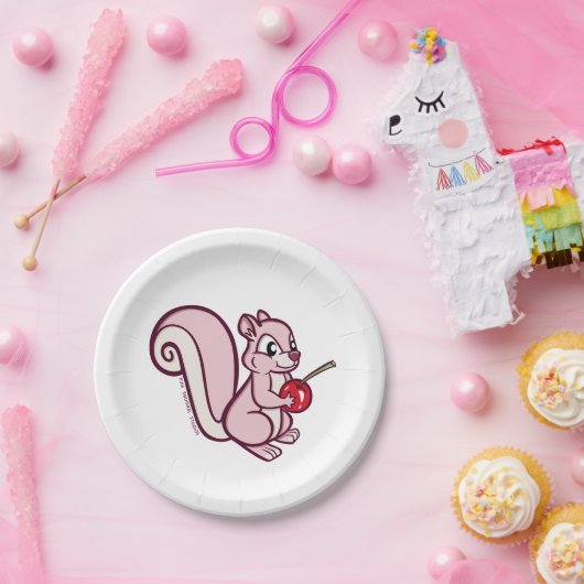 Eichhörnchen-Papierteller Pappteller (Party)
