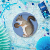 Eichhörnchen Pappteller (Party)