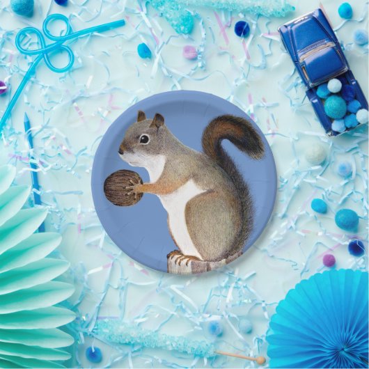 Eichhörnchen Pappteller (Party)