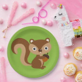 Eichhörnchen Pappteller (Party)