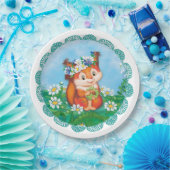 Eichhörnchen Pappteller (Party)