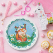 Eichhörnchen Pappteller (Party)