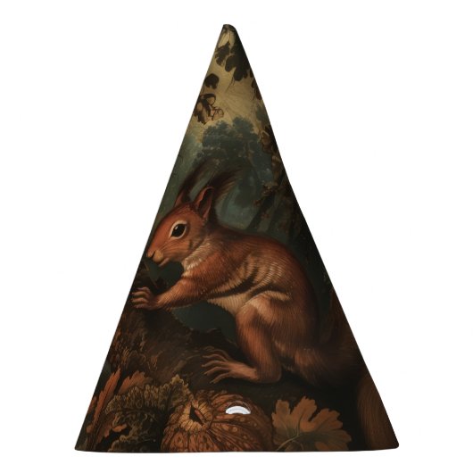 Eichhörnchen - Party Hut Partyhütchen (Rechts)