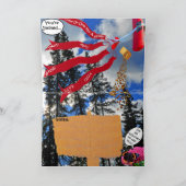 Eichhörnchen Party Invite Karte (Innenseite)