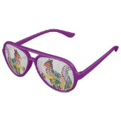 Eichhörnchen-Party-Sonnenbrille Partybrille (Schrägansicht)