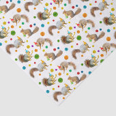 Eichhörnchen-Party-Tissue-Papier Seidenpapier (Ausschnitt)