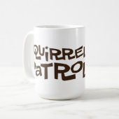 Eichhörnchen-Patrouille Kaffeetasse (Vorderseite Links)