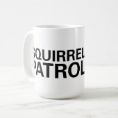 Eichhörnchen-Patrouille Kaffeetasse (Vorderseite Links)