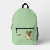 Eichhörnchen Personalisiert Bedruckter Rucksack (Vorderseite)